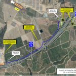 Iniciada la construcción de las glorietas en la autovía A-49 que servirán de acceso al CHARE de Lepe